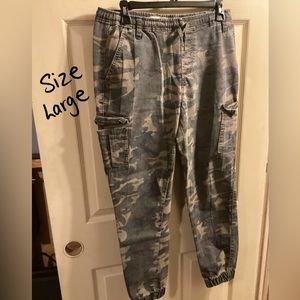Camo combat pants